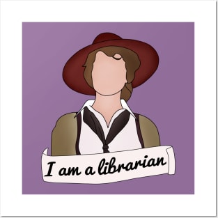 i am a librarian Posters and Art